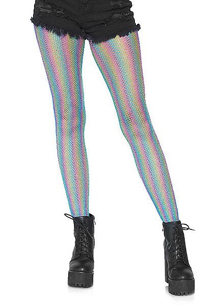 Glitter Pantyhose Rainbow 